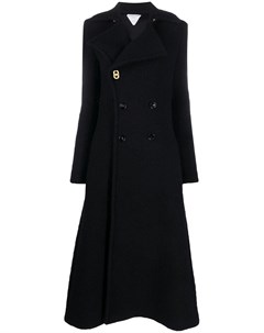 Двубортное пальто из ткани букле Bottega veneta