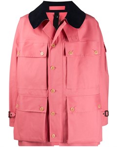 Легкая куртка с контрастным воротником Mackintosh