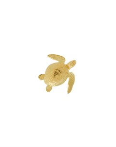Серьга гвоздик Teeny Tiny Sea Turtle из желтого золота Alex monroe