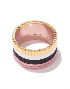 Большое кольцо Quatre Classique из золота трех видов Boucheron
