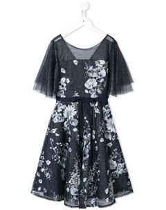 Платье Gisele с цветочным принтом Marchesa notte mini