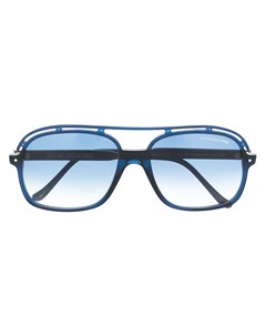 Солнцезащитные очки авиаторы с вырезами Cutler & gross