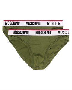 Трусы брифы с логотипом Moschino