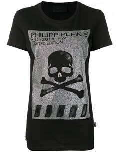 Декорированная футболка с круглым вырезом Philipp plein