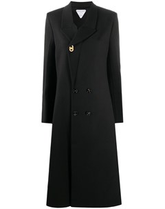 Длинное двубортное пальто Bottega veneta