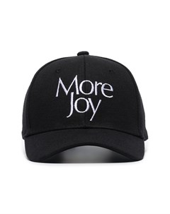 Бейсболка с вышитым логотипом More joy