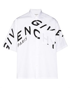 Рубашка с логотипом Refracted Givenchy