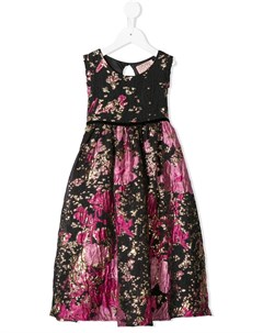 Платье мини Petal с абстрактным принтом Marchesa notte mini