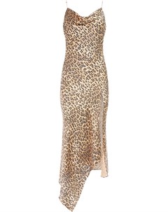 Платье комбинация Harmony с леопардовым принтом Alice + olivia