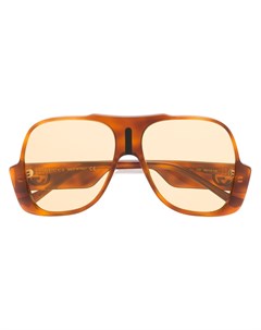 Солнцезащитные очки в массивной оправе с логотипом GG Gucci eyewear