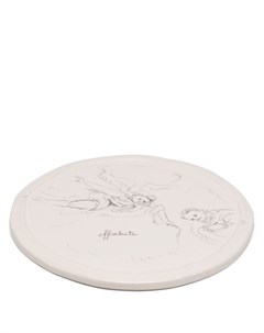 Керамическая тарелка Art Off-white