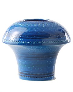 Ваза Rimini Blu 18 см Bitossi ceramiche