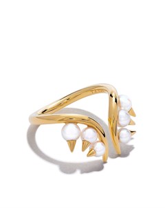 Золотое кольцо Danger Collection Line Akoya с жемчугом Tasaki
