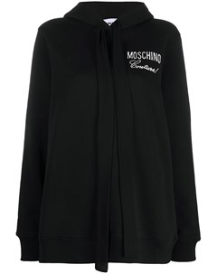 Худи с вышивкой Couture Moschino