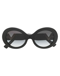 Круглые солнцезащитные очки с логотипом VLogo Valentino eyewear