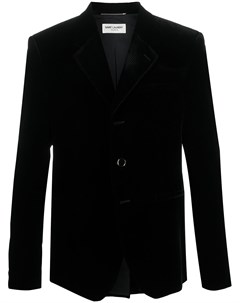 Однобортный пиджак в рубчик Saint laurent