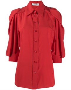 Блузка с присборенными рукавами Givenchy