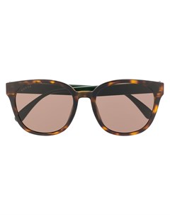 Солнцезащитные очки в квадратной оправе с отделкой Web Gucci eyewear
