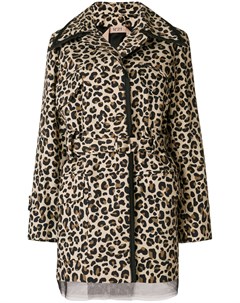 Леопардовая куртка с поясом Nº21