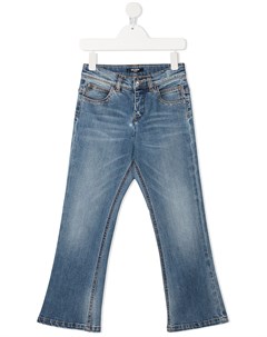 Прямые джинсы средней посадки Balmain kids