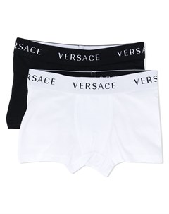Трусы брифы с логотипом Versace kids