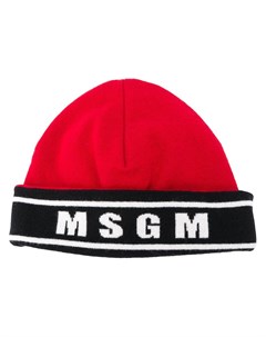 Шапка бини с логотипом Msgm