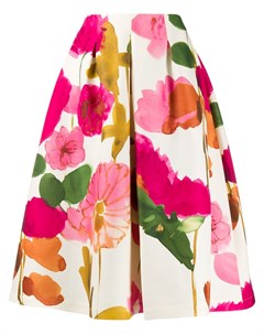 Расклешенная юбка Macaron с цветочным принтом La doublej