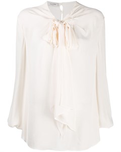 Блузка с завязками на воротнике Valentino
