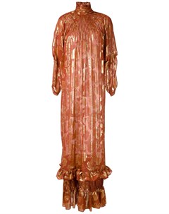 Жаккардовое платье с люрексом À la garçonne