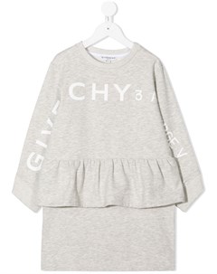 Платье джемпер с логотипом Givenchy kids