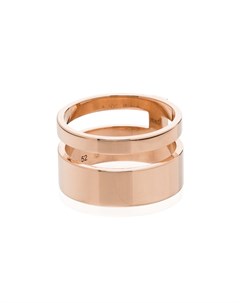 Двойное кольцо Berbere из розового золота Repossi