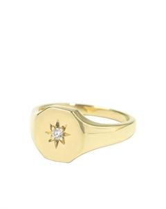 Перстень Josie из желтого золота с бриллиантом Bondeye jewelry