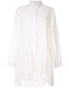 Платье рубашка Dahlia с вышивкой и заниженной талией Macgraw