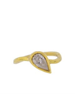 Кольцо из желтого золота с бриллиантом Boaz kashi