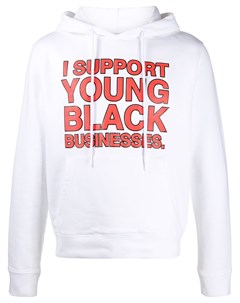 Худи I Support Young Black Businesses Off-white