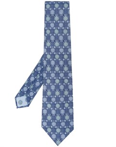 Клетчатый галстук 2000 х годов Hermes