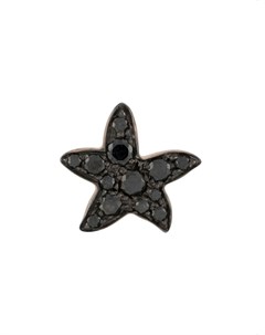 Единичная серьга в форме морской звезды из розового золота Dodo