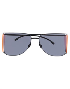 Солнцезащитные очки в геометричной оправе Mykita