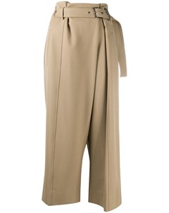 Укороченные брюки с поясом Brunello cucinelli