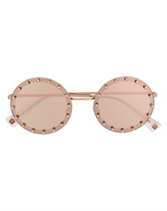 Солнцезащитные очки в круглой оправе Valentino eyewear