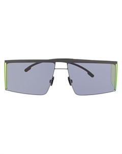 Солнцезащитные очки в геометричной оправе Mykita