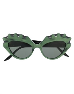 Солнцезащитные очки в оправе кошачий глаз с фестонами Gucci eyewear