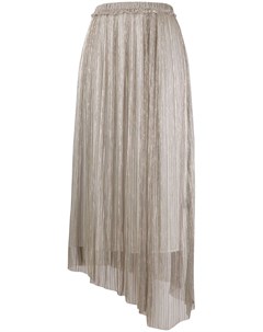 Плиссированная юбка Dolmenae с эффектом металлик Isabel marant étoile