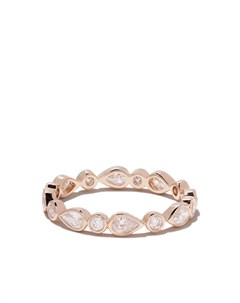Кольцо Petal из розового золота с бриллиантами De beers jewellers
