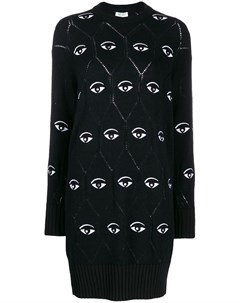 Платье джемпер Eye с логотипом Kenzo