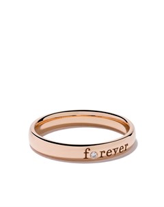 Кольцо Forever из розового золота с бриллиантом De beers jewellers