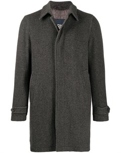 Двубортное пальто с подкладкой Herno