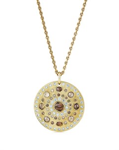Колье Talisman Medal из желтого золота с бриллиантами De beers jewellers