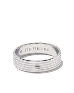 Платиновое кольцо Fused Lines De beers jewellers