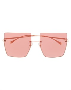 Солнцезащитные очки с затемненными линзами Fendi eyewear